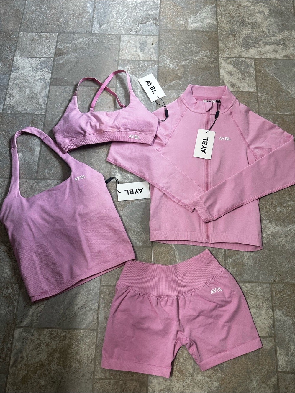 AYBL Sugar Pink Set